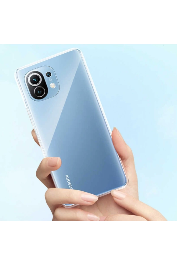 Xiaomi Mi 11 Lite Kılıf Zore Kamera Korumalı Süper Silikon Kapak