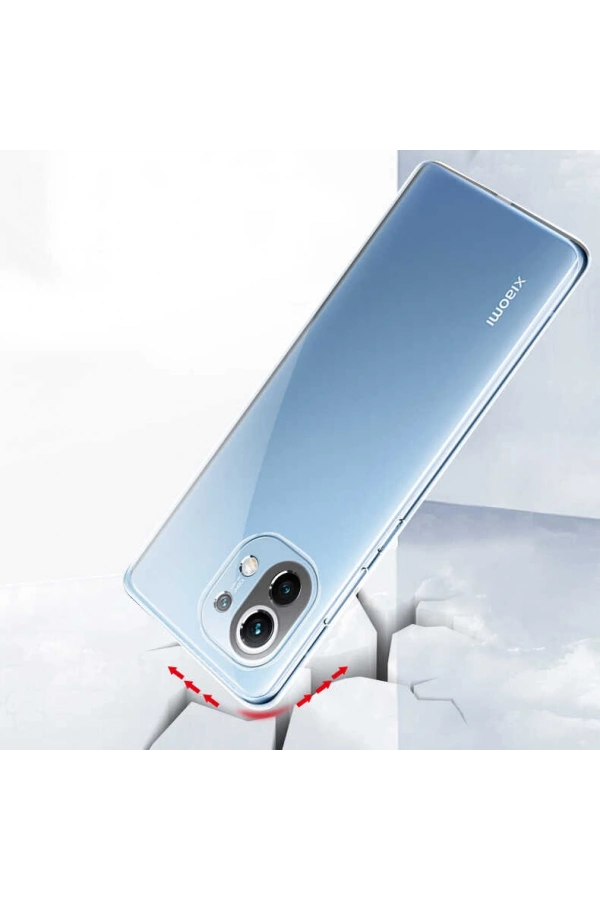 Xiaomi Mi 11 Lite Kılıf Zore Kamera Korumalı Süper Silikon Kapak