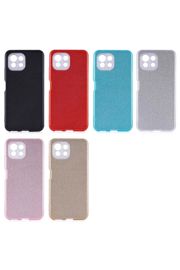 Xiaomi Mi 11 Lite Kılıf Zore Shining Silikon