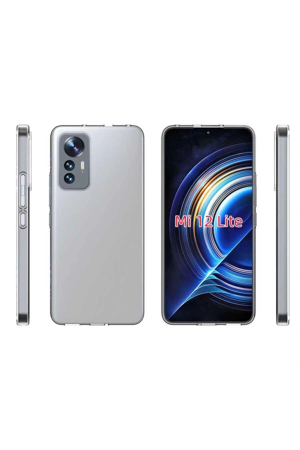 Xiaomi Mi 12 Lite Kılıf Zore Süper Silikon Kapak
