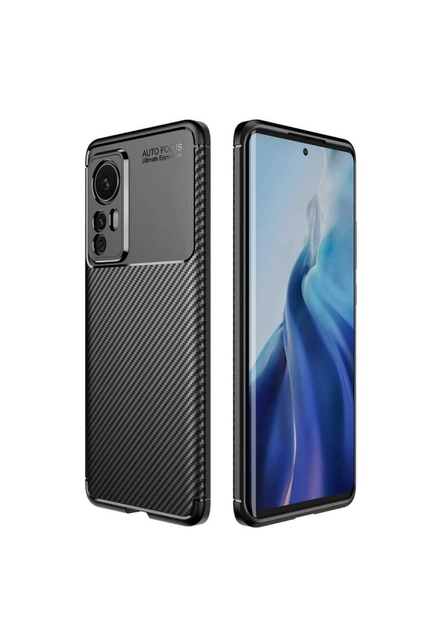 Xiaomi Mi 12 Pro Kılıf Zore Negro Silikon Kapak