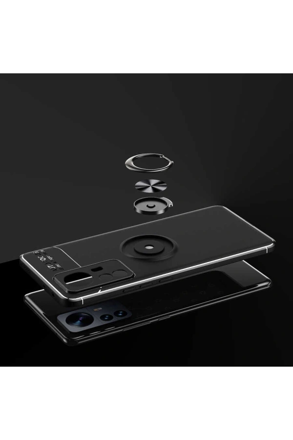 Xiaomi Mi 12 Pro Kılıf Zore Ravel Silikon Kapak