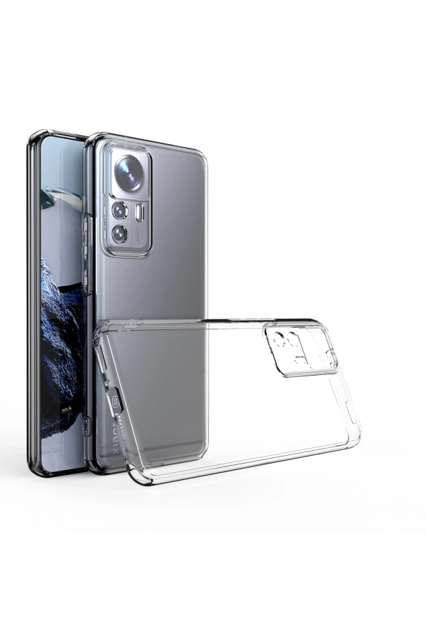 Xiaomi Mi 12T Kılıf Zore Kamera Korumalı Süper Silikon Kapak