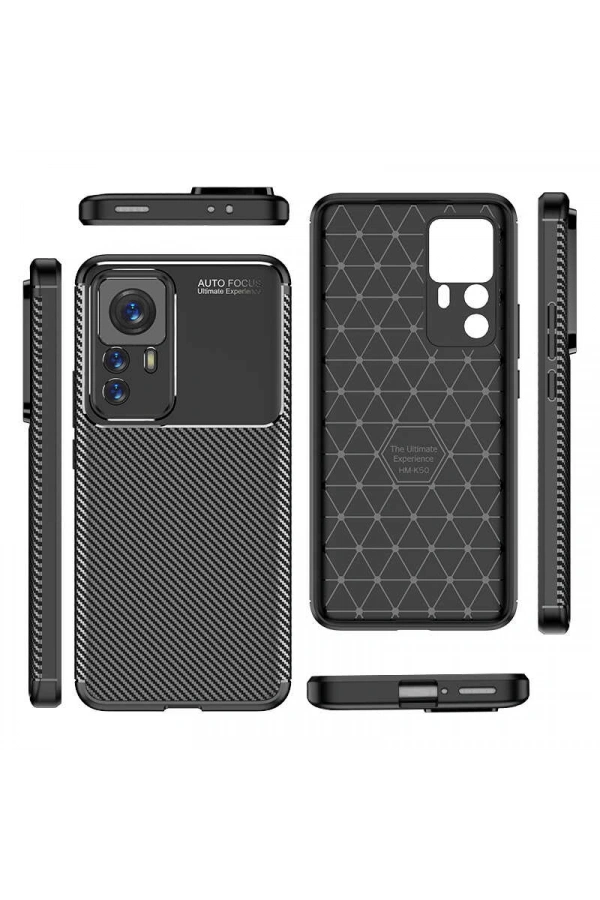 Xiaomi Mi 12T Kılıf Zore Negro Silikon Kapak