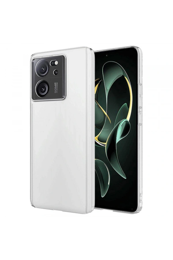 Xiaomi Mi 13T Kılıf Nano Oleofobik Özellikli Sert Arka Yüzey Zore Droga Kapak