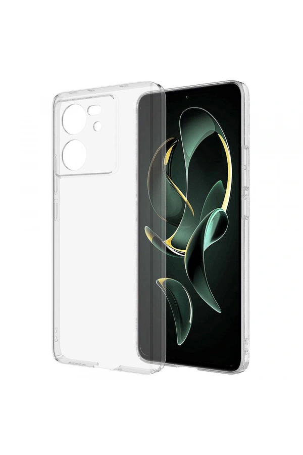 Xiaomi Mi 13T Pro Kılıf Nano Oleofobik Özellikli Sert Arka Yüzey Zore Droga Kapak
