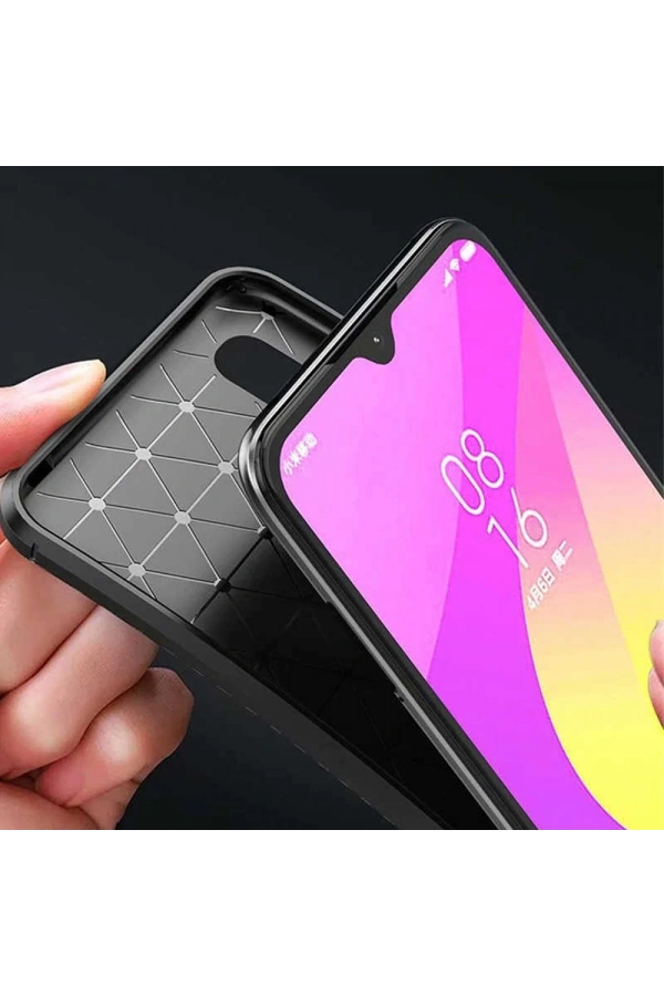 Xiaomi Mi 9 Lite Kılıf Zore Negro Silikon Kapak