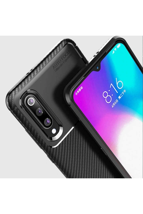 Xiaomi Mi 9 Lite Kılıf Zore Negro Silikon Kapak