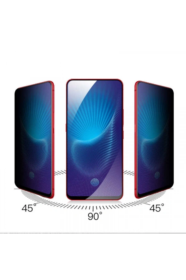 Xiaomi Mi 9T Davin 5D Privacy Cam Ekran Koruyucu