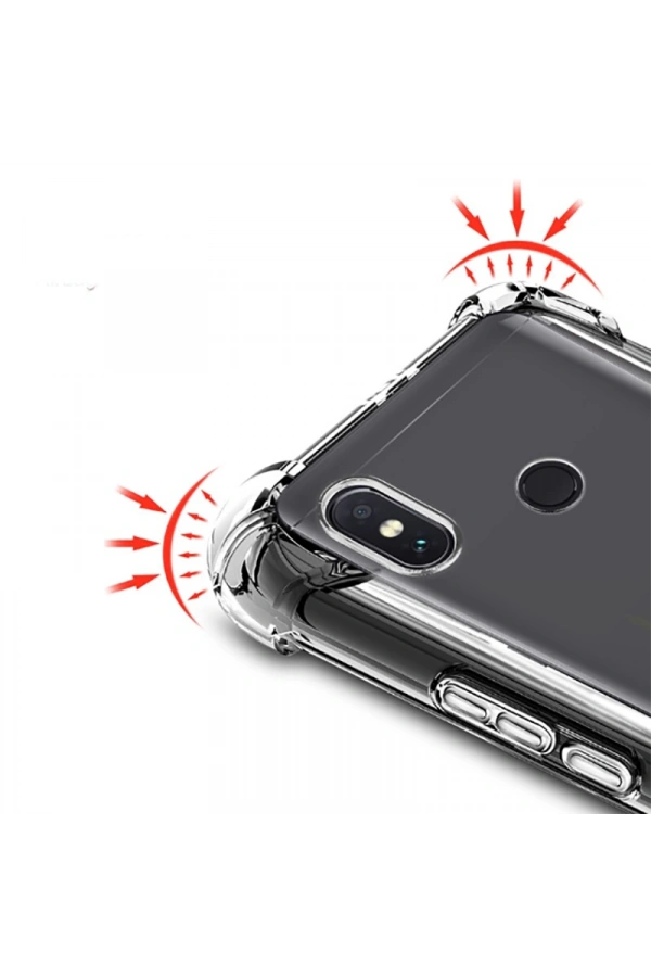 Xiaomi Mi A2 Lite Kılıf Zore Nitro Anti Shock Silikon