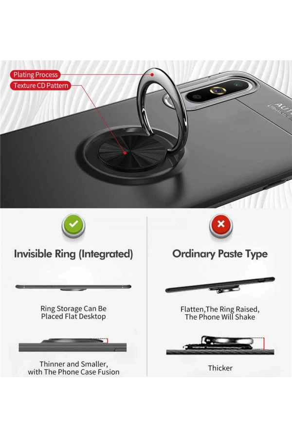 Xiaomi Mi A3 Kılıf Zore Ravel Silikon Kapak