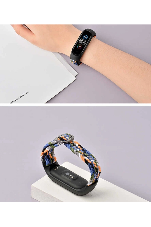 Xiaomi Mi Band 3 KRD-49 Örgü Kordon