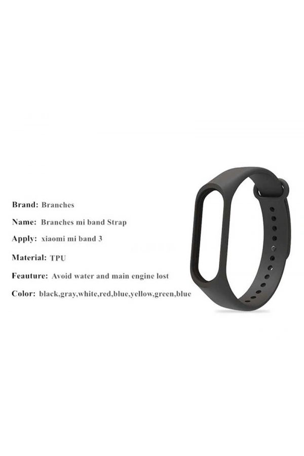 Xiaomi Mi Band 3 Silikon Kordon