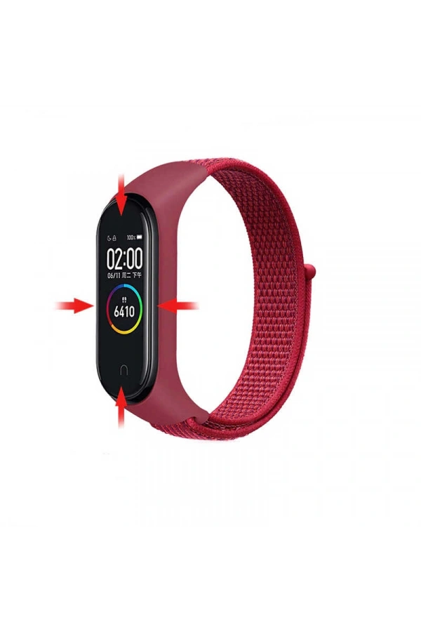 Xiaomi Mi Band 3 Zore KRD-03 Hasır Kordon
