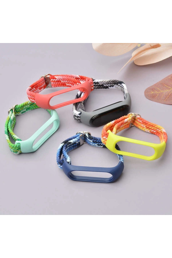 Xiaomi Mi Band 4 KRD-49 Örgü Kordon