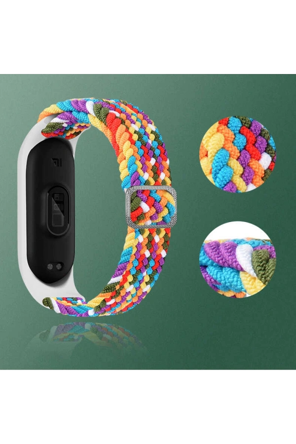 Xiaomi Mi Band 5 KRD-49 Örgü Kordon