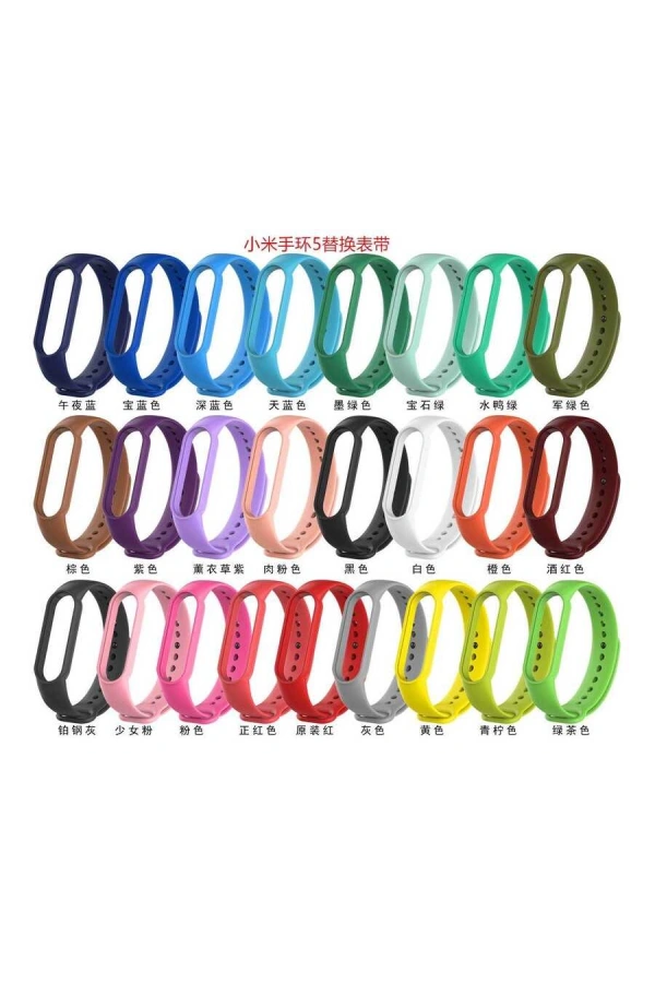 Xiaomi Mi Band 5 Zore Klasik Kordon