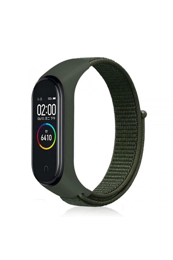 Xiaomi Mi Band 5 Zore KRD-03 Hasır Kordon