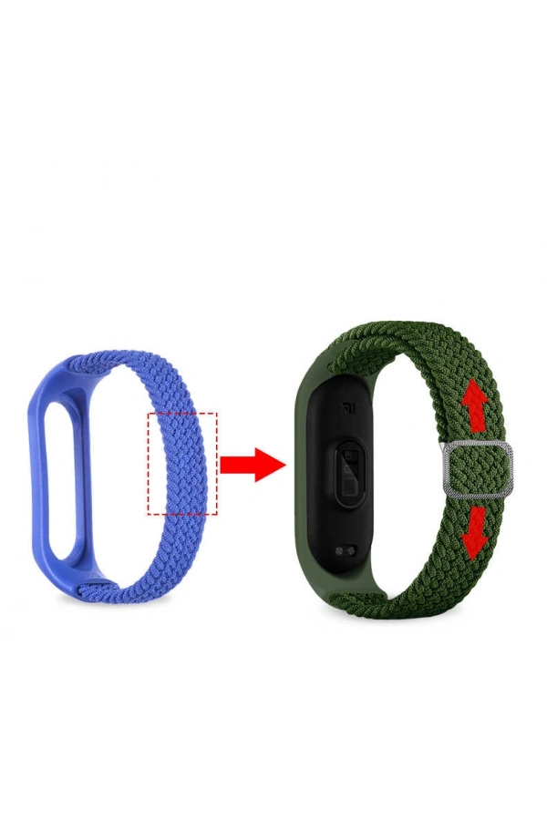 Xiaomi Mi Band 6 KRD-49 Örgü Kordon