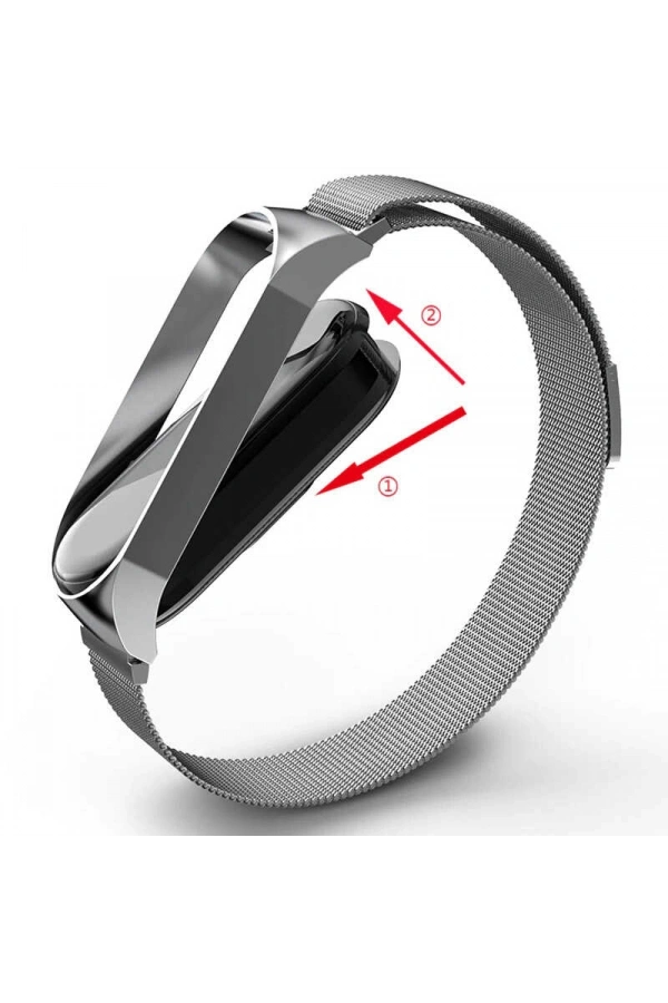 Xiaomi Mi Band 6 Zore KRD-01 Metal Kordon