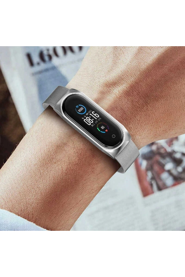 Xiaomi Mi Band 7 Zore KRD-01 Metal Kordon