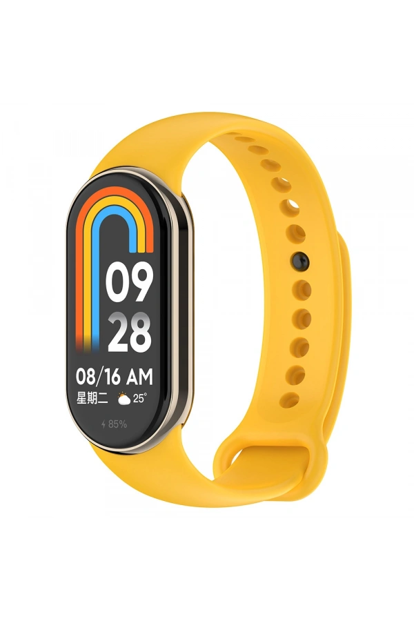 Xiaomi Mi Band 8 Serisi Klasik Kordon Silikon Strap Kayış