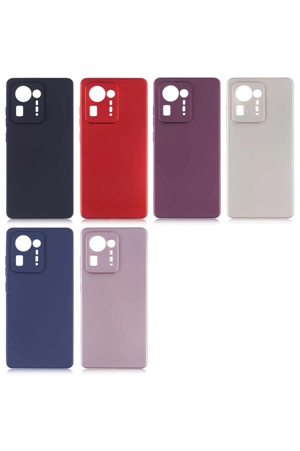 Xiaomi Mi Mix 4 Kılıf Zore Premier Silikon Kapak