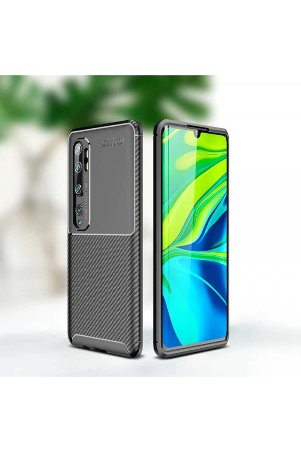 Xiaomi Mi Note 10 Kılıf Zore Negro Silikon Kapak