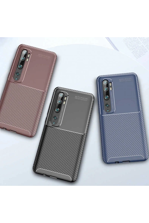 Xiaomi Mi Note 10 Kılıf Zore Negro Silikon Kapak