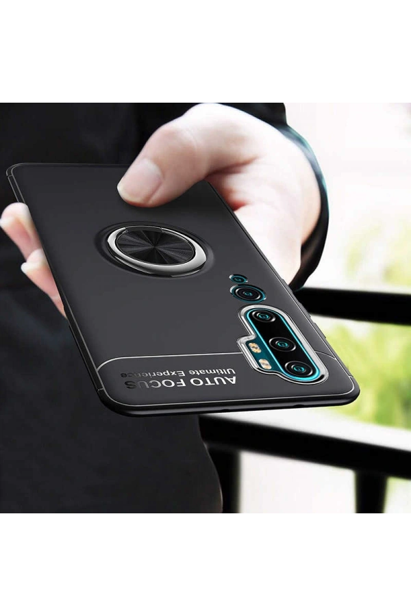 Xiaomi Mi Note 10 Kılıf Zore Ravel Silikon Kapak
