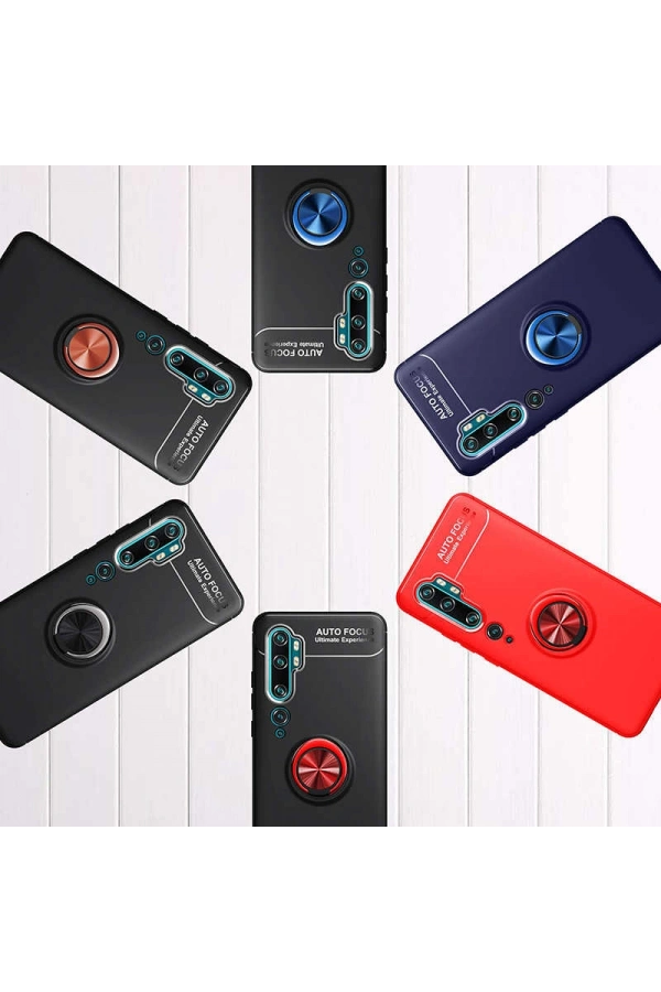 Xiaomi Mi Note 10 Kılıf Zore Ravel Silikon Kapak