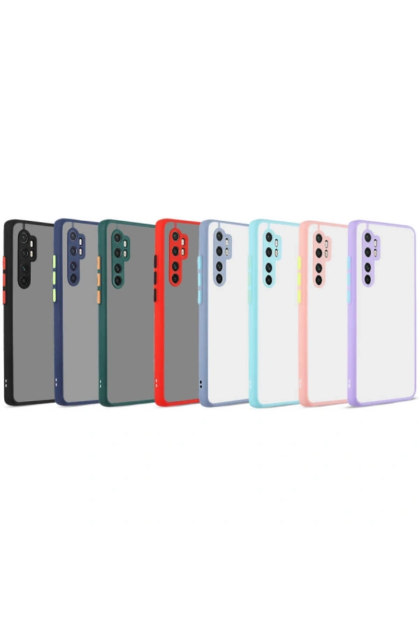 Xiaomi Mi Note 10 Lite Kılıf Zore Hux Kapak