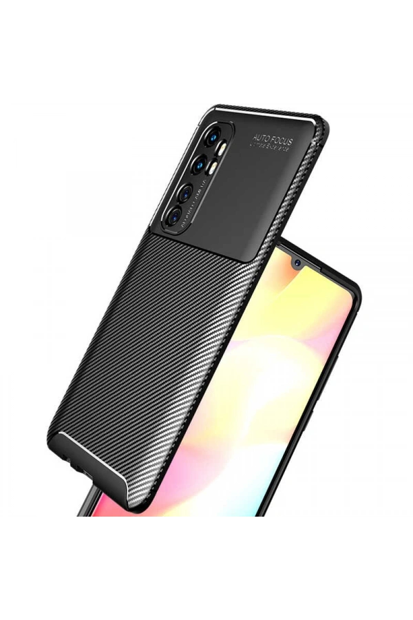 Xiaomi Mi Note 10 Lite Kılıf Zore Negro Silikon Kapak
