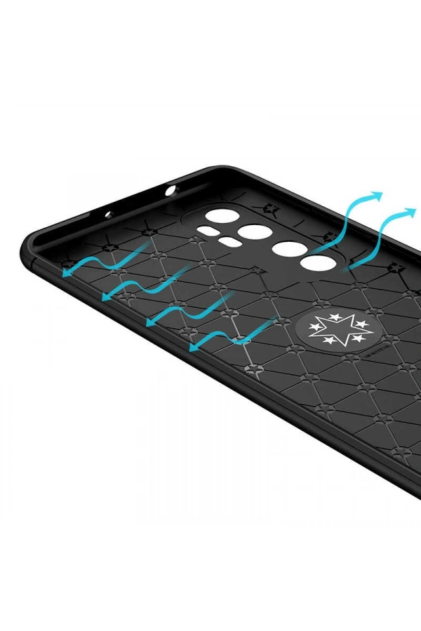 Xiaomi Mi Note 10 Lite Kılıf Zore Ravel Silikon Kapak