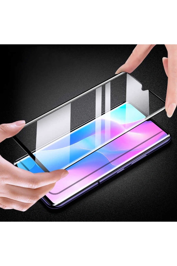 Xiaomi Mi Note 10 Lite Zore Full Yapışkanlı Cam Ekran Koruyucu