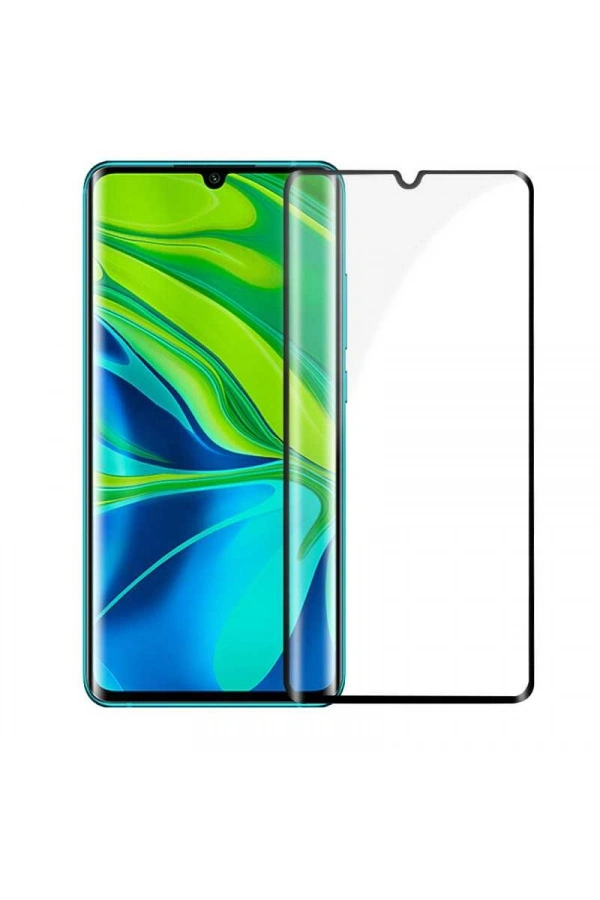 Xiaomi Mi Note 10 Zore Kısa Cam Ekran Koruyucu