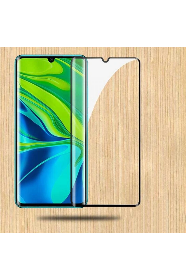 Xiaomi Mi Note 10 Zore Kısa Cam Ekran Koruyucu