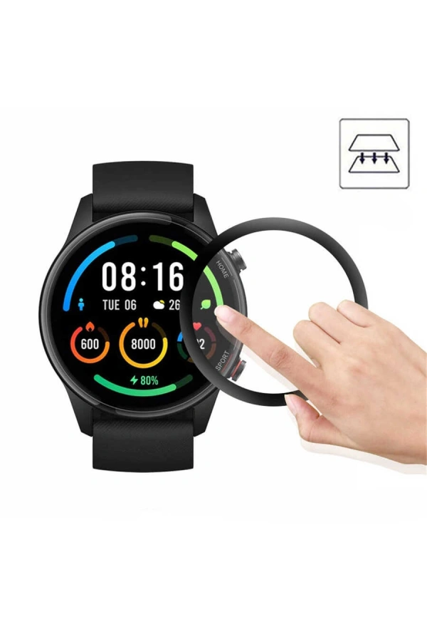 Xiaomi Mi Watch Zore PMMA Pet Saat Ekran Koruyucu
