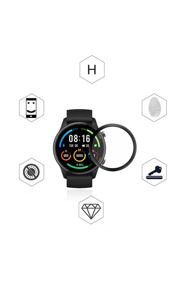Xiaomi Mi Watch Zore PMMA Pet Saat Ekran Koruyucu