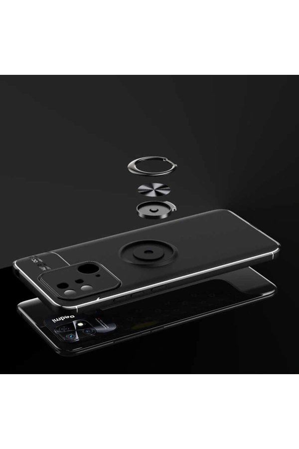 Xiaomi Poco C40 Kılıf Zore Ravel Silikon Kapak