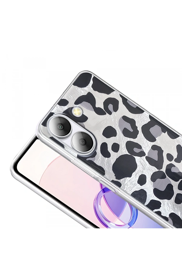 Xiaomi Poco C65 Kılıf Desenli Zore Mep Kapak