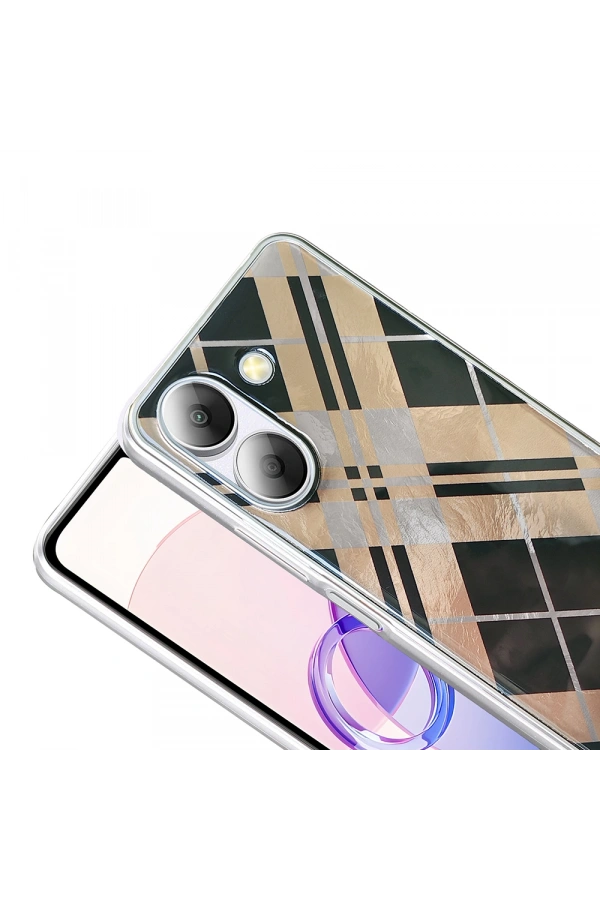 Xiaomi Poco C65 Kılıf Desenli Zore Mep Kapak