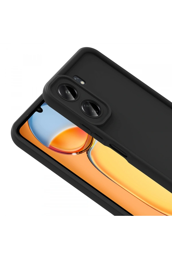 Xiaomi Poco C65 Kılıf Kamera Korumalı Zore Ananas Kapak