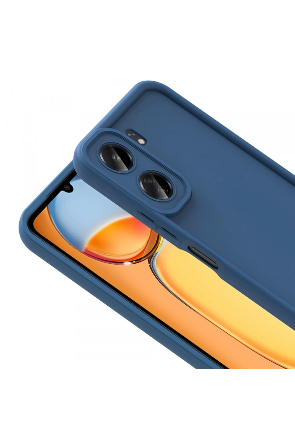 Xiaomi Poco C65 Kılıf Kamera Korumalı Zore Ananas Kapak