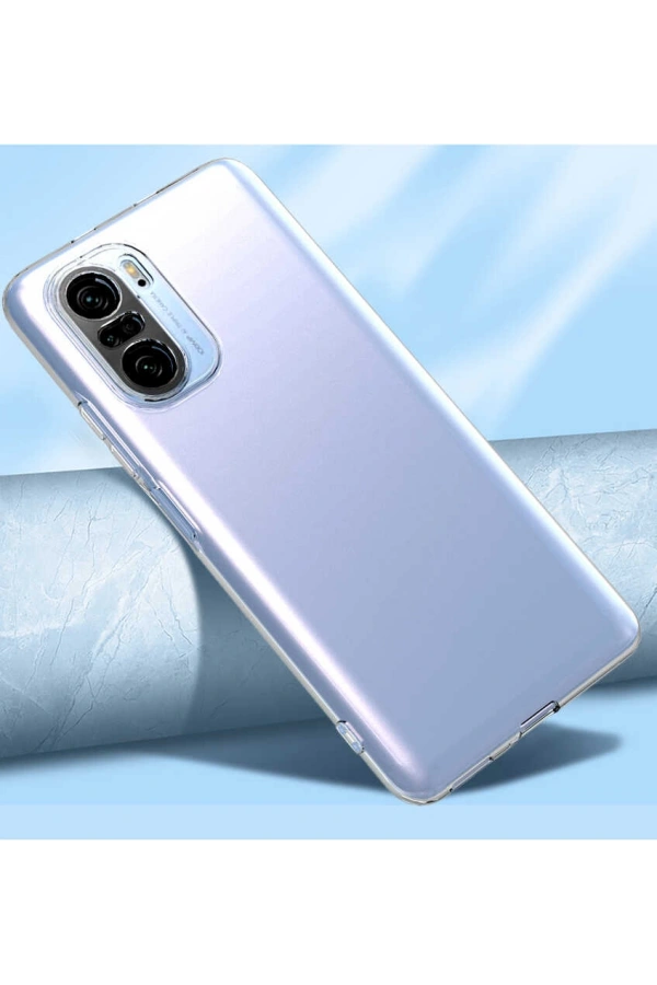 Xiaomi Poco F3 Kılıf Zore Kamera Korumalı Süper Silikon Kapak