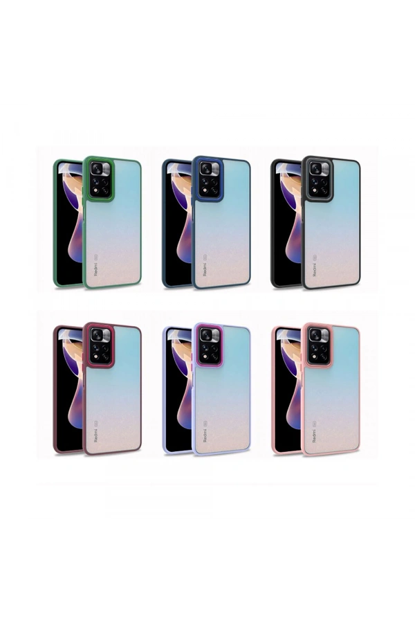 Xiaomi Poco M4 Pro 5G Kılıf Zore Flora Kapak