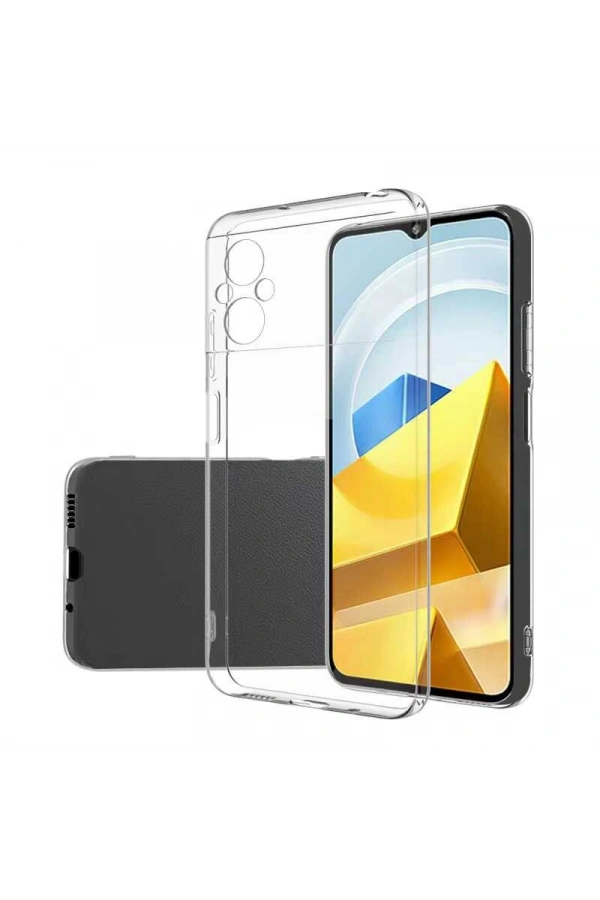 Xiaomi Poco M5 Kılıf Zore Süper Silikon Kapak