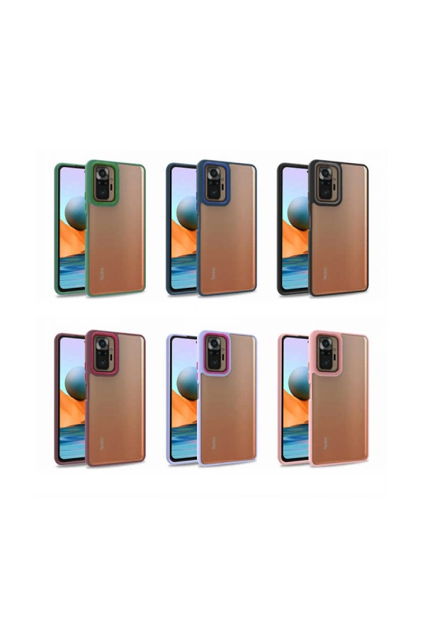 Xiaomi Poco M5S Kılıf Zore Flora Kapak