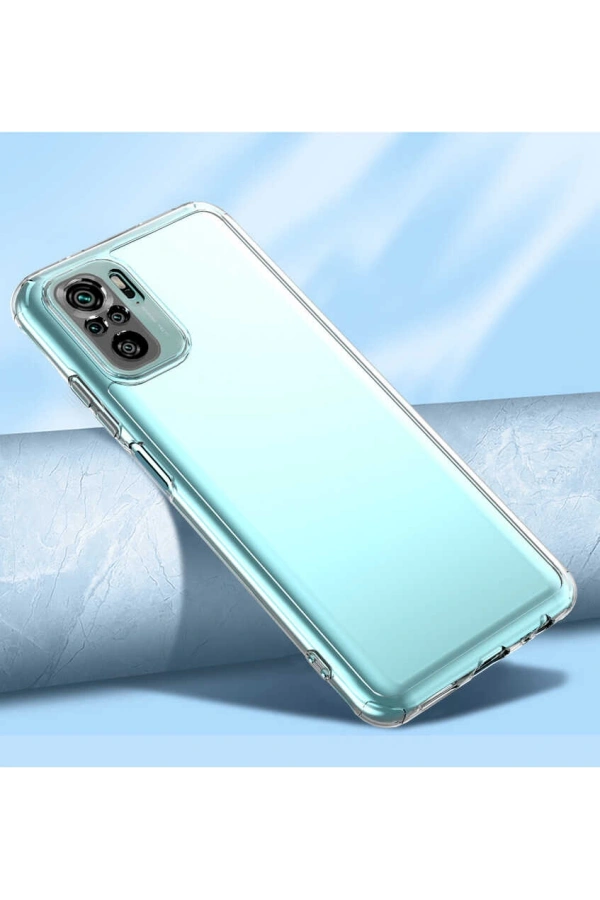 Xiaomi Poco M5S Kılıf Zore Kamera Korumalı Süper Silikon Kapak
