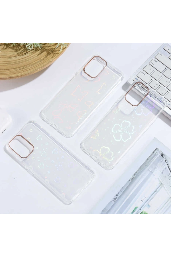 Xiaomi Poco M5S Kılıf Zore Sidney Desenli Sert Kapak